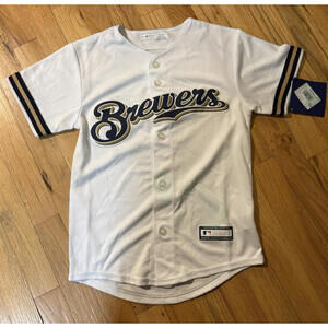 Milwaukee Brewers CHRISTIAN YELICH Jersey Youth-S MLB New/Tags